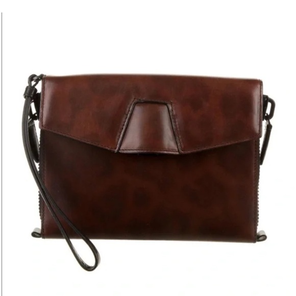 Alexander Wang Leopard Pattern Lidya Clutch NWT $995 - Picture 3 of 13